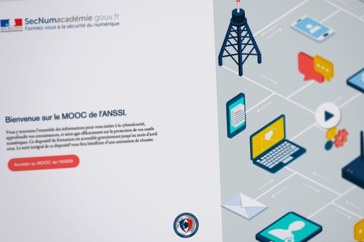 Synerway_FR's tweet photo. L’Anssi propose un Mooc sur la cybersécurité https://t.co/dfEC2Gh3BG https://t.co/8zFuPXeQ21