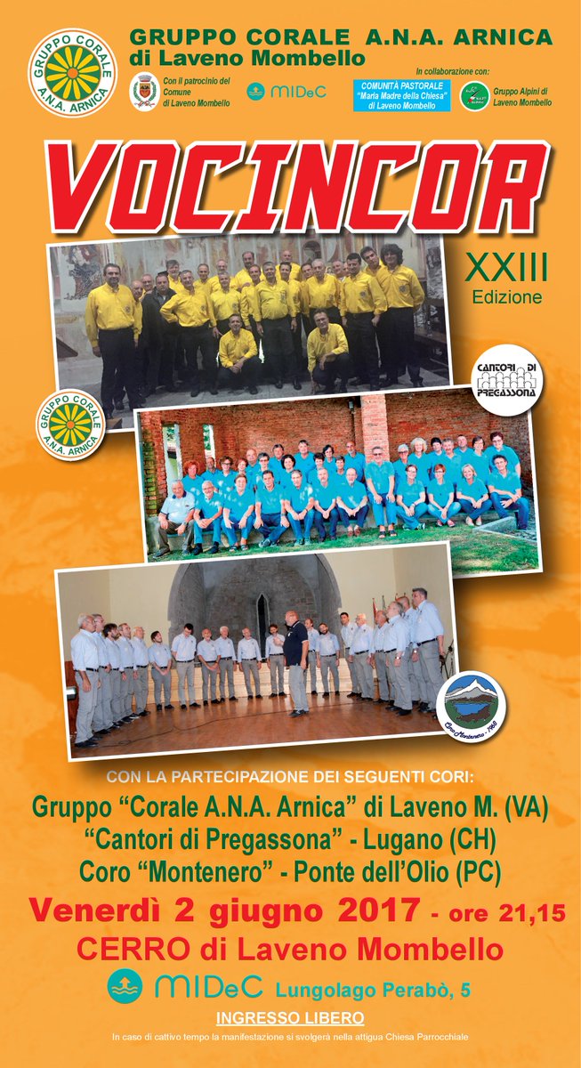 lavenomombello's tweet photo. #2giugno #MuseoMIDeC #Cerro di @lavenomombello #VOCINCOR XXIII ed. #CoraleANAArnica #Info tel. 335 7719238 mail: segreteria@coroarnica.it https://t.co/XT0LTmfNUB