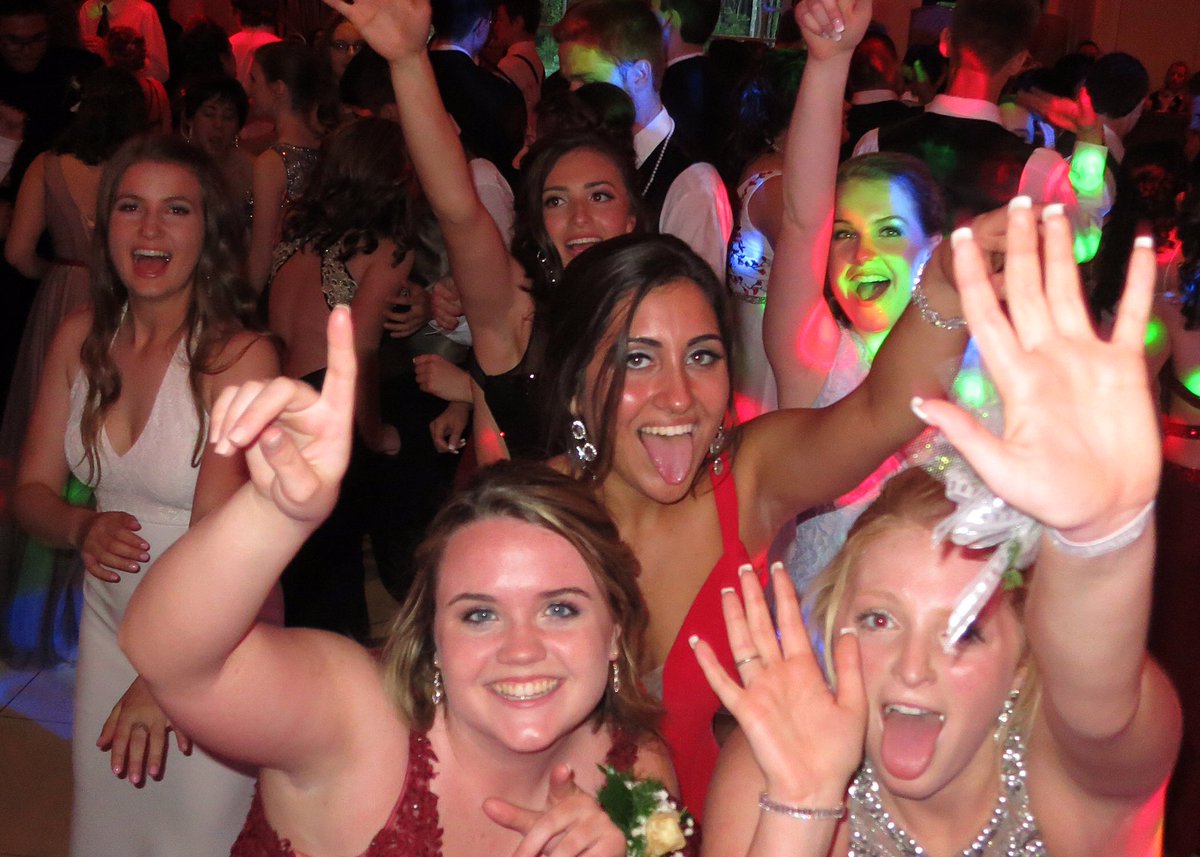 These ladies were excited to see we were back for another #prom. #DJP
