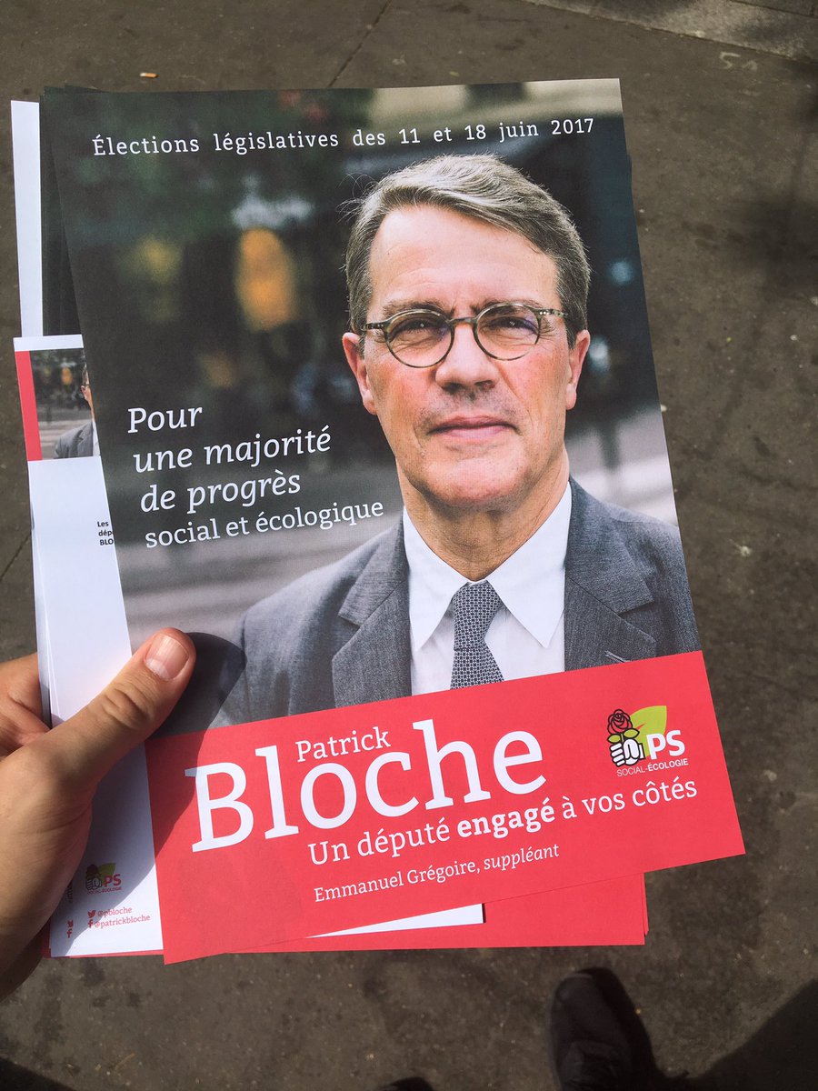 vincefg's tweet photo. Distribution de tracts avec @pbloche ce matin #Bloche2017 #circo7507 #PS #CAPFQ https://t.co/eojq7lafA1