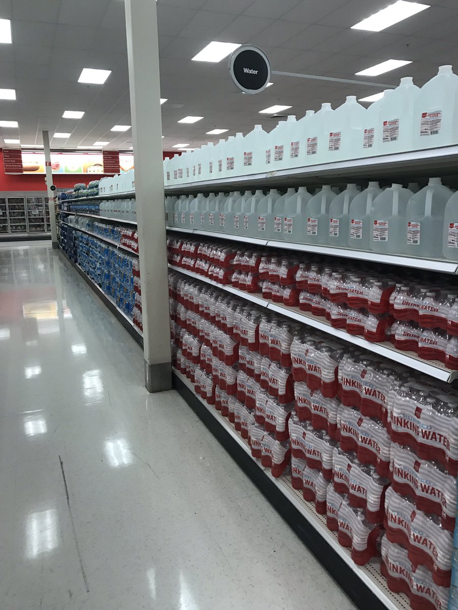 jackfromtarget's tweet image. "Water" we doing? Keeping this aisle stocked full for the start of summer, that's what! #BeTheBar #D102 #punny #T2406