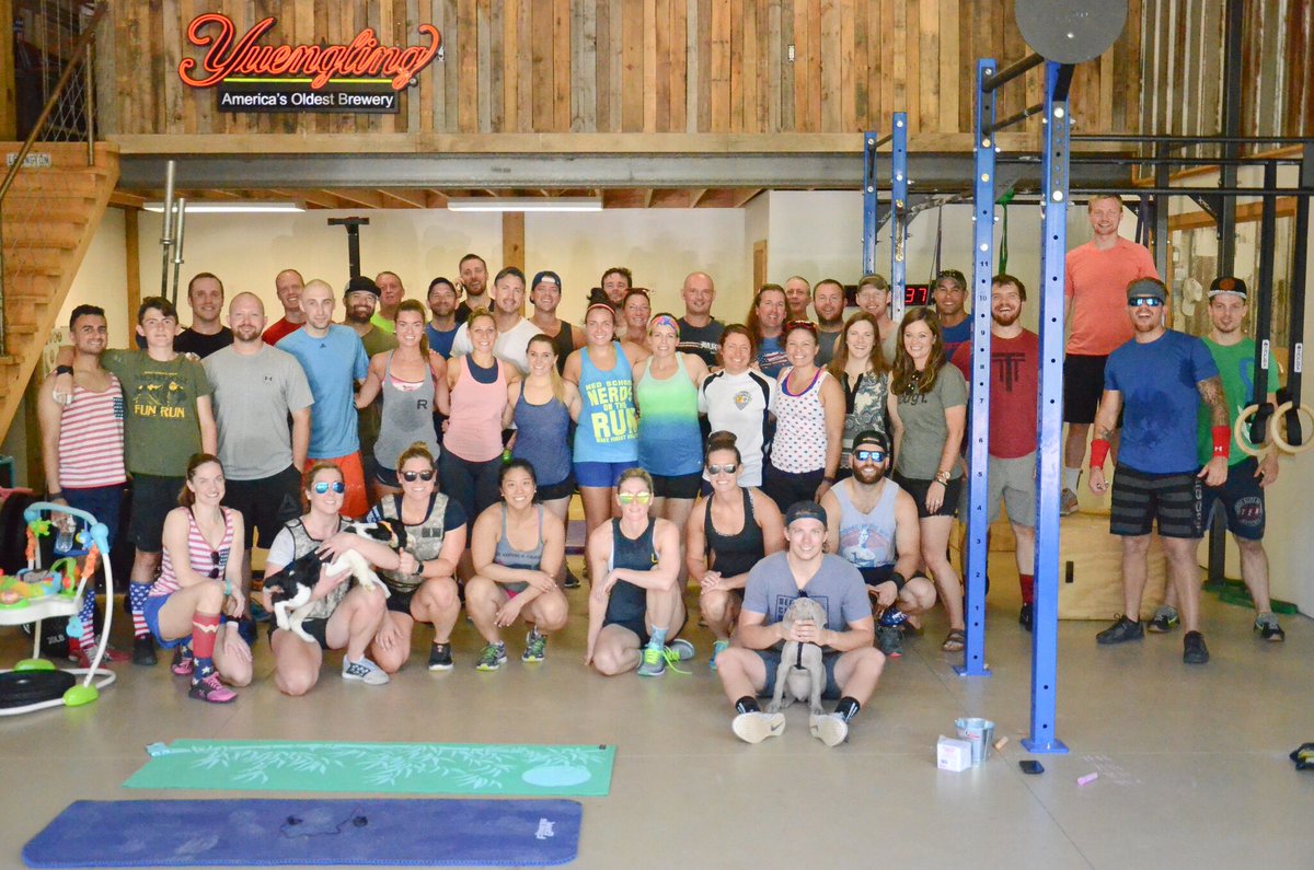 TopTierCrossFit's tweet photo. On Saturday, we completed The Murph Challenge in honor of fallen hero Lt. Michael P. Murphy. Thanks to all who came out! #crossfit #wsnc https://t.co/V0CrBwIXaY