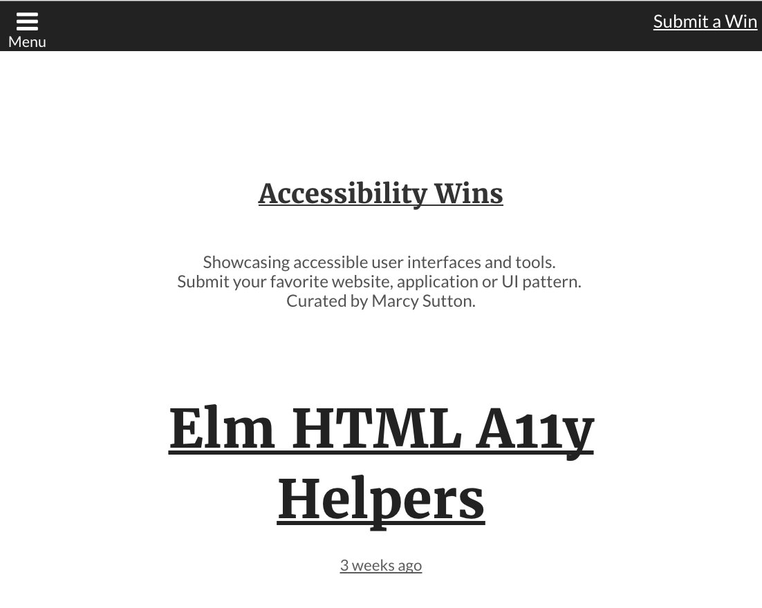 A11yChi's tweet image. Have an example of an accessibility win? Submit it to @marcysutton for inclusion ow.ly/nSjT30c9q8E #a11ywins #a11y #accessibility