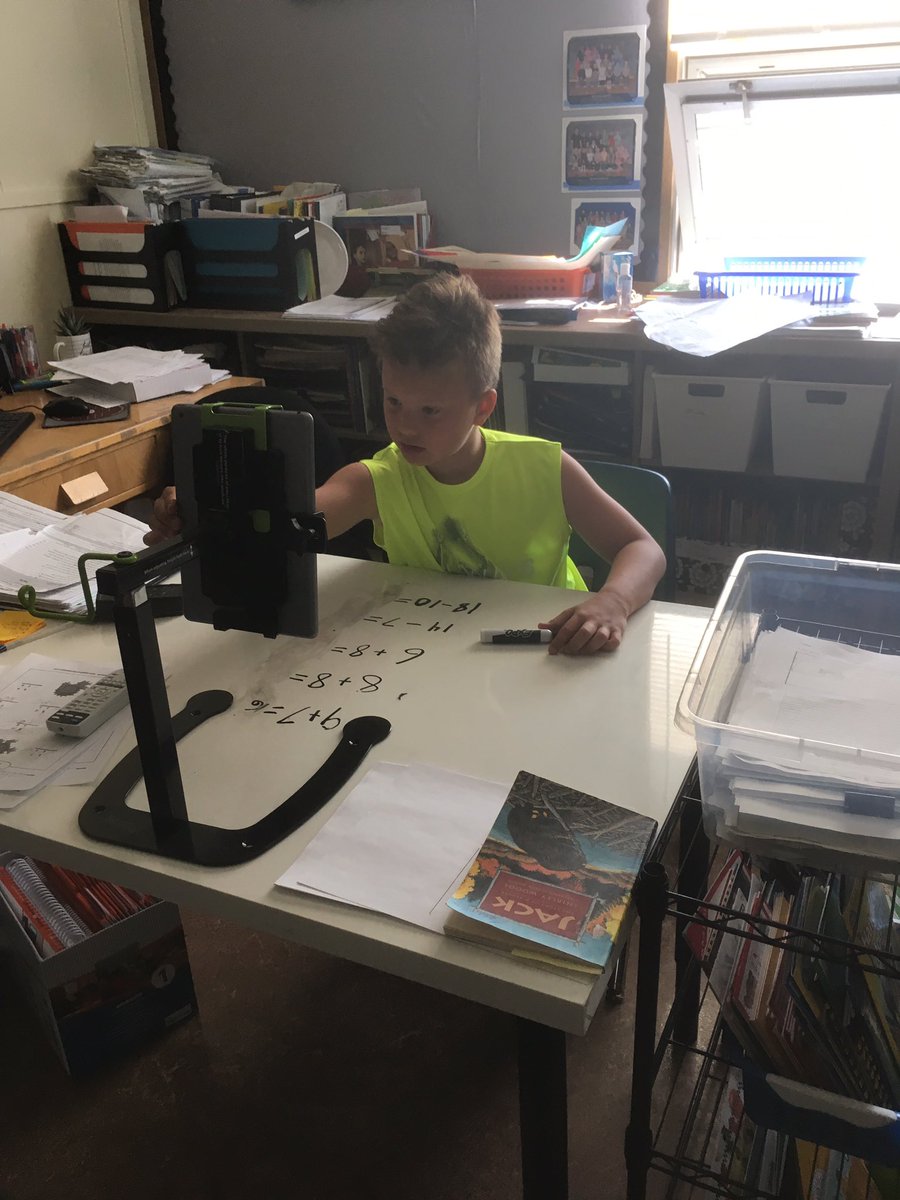 webbjm1's tweet photo. Making our own videos to explain #mentalmath in @FreshGrade. #whiteboardtable @IREC1 @WCPS72 https://t.co/IK5I9XwlCj