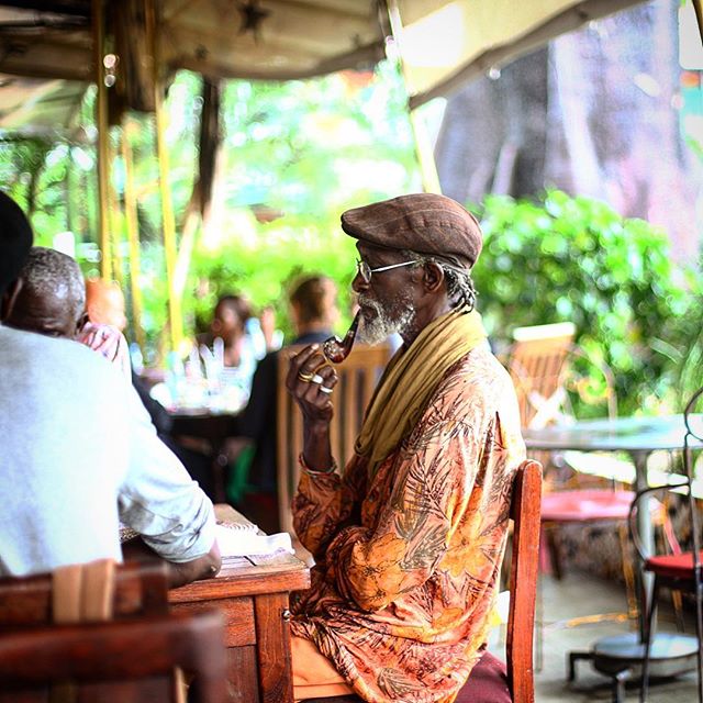 senegalphoto's tweet photo. #IssaSamb aka #JoeOuakam at Cafe Bideew in Plateau. #senegalphotography #photo #senegal #photography https://t.co/3fE2HtOnGM