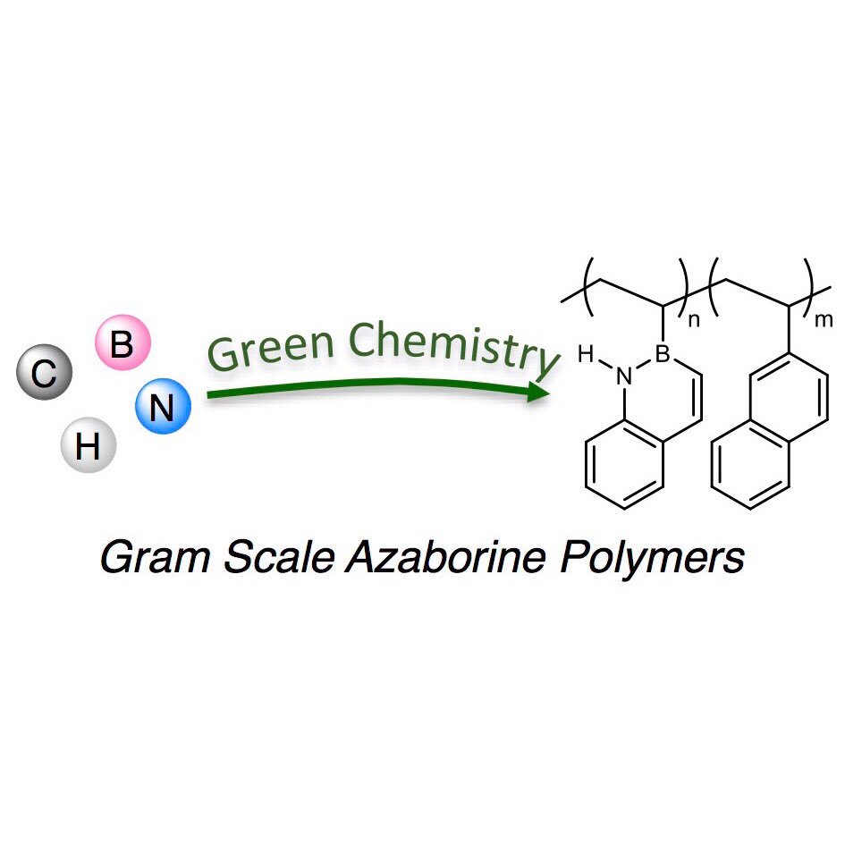 Klausen_Group's tweet photo. Just out! A new paper from the @Klausen_Group in @ChemCommun! https://t.co/tjeqyarqJJ #azaborine #polymers https://t.co/yuC0WtnleE