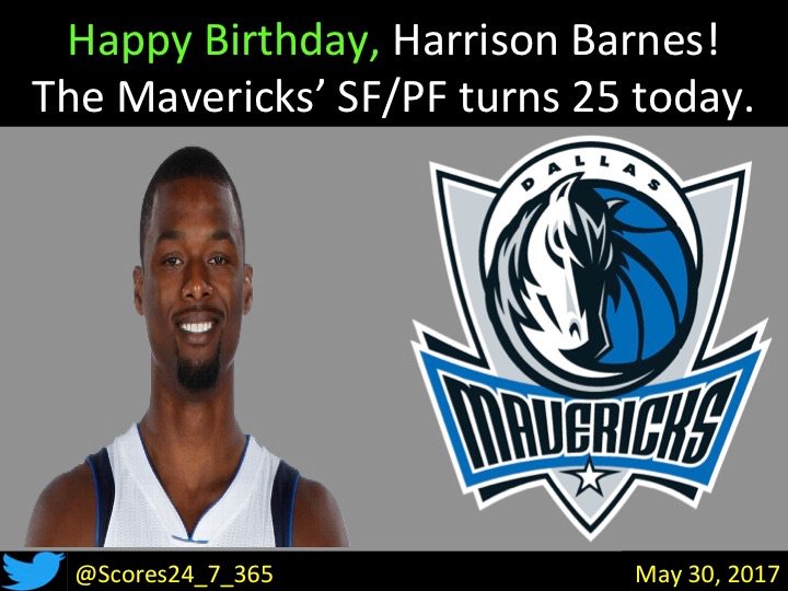  happy birthday Harrison Barnes! 