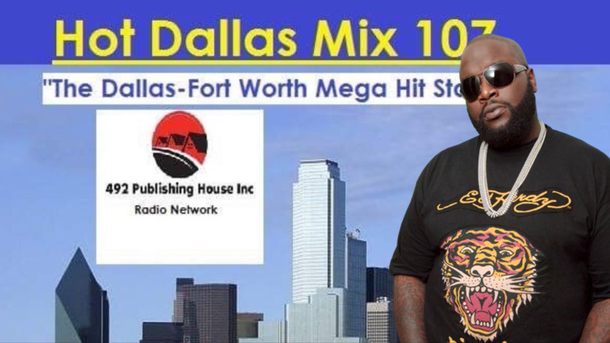 Hotdallasmix107's tweet photo. 492 Publishing House Inc Radio Network Hot Dallas Mix 107 https://t.co/sSpborVKfZ The Heartbeat Of The Metroplex The Movement Of The People https://t.co/5frq580yER