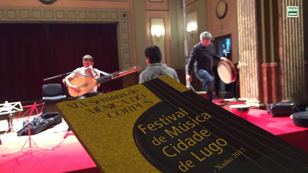 AsanchezAdela's tweet photo. Comienza en breve el concierto de Jordi Savall en el Festival de Música de Lugo con el programa Diálogos musicales. Mañana en Oviedo. https://t.co/O43AYasKu0