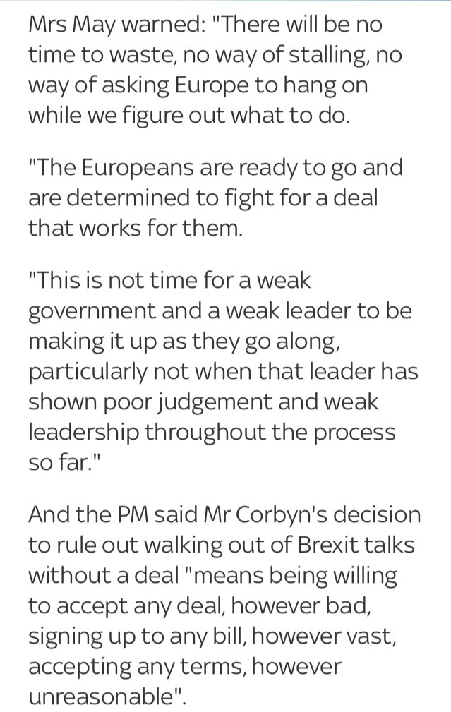 matt_stephens's tweet photo. The hypocrisy of May saying "Making it up as you go a long" &amp; "Poor judgment" given the U-Turns and the cap on social care not yet decided. https://t.co/0OnP8gDiBb