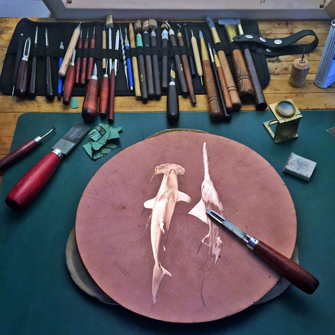 #Mezzotint #printmaking June 10-11. Students prep textured copper plate that will print as full black goo.gl/qZwUGo #Toronto #Art