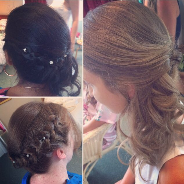 Gorgeous_B_Hair's tweet photo. The gorgeous bridesmaids from last weekends wedding 💕 stunning #wedding #upstyle #curls #braids #gorgeousbridalhair #bridesmaids https://t.co/fGoDVN93DT