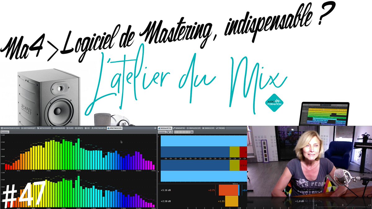 #47 retrouvez-moi le mercredi sur ma chaine YouTube pour un tuto de production musicale !    ow.ly/mszk30c9trV      à très vite ^_^