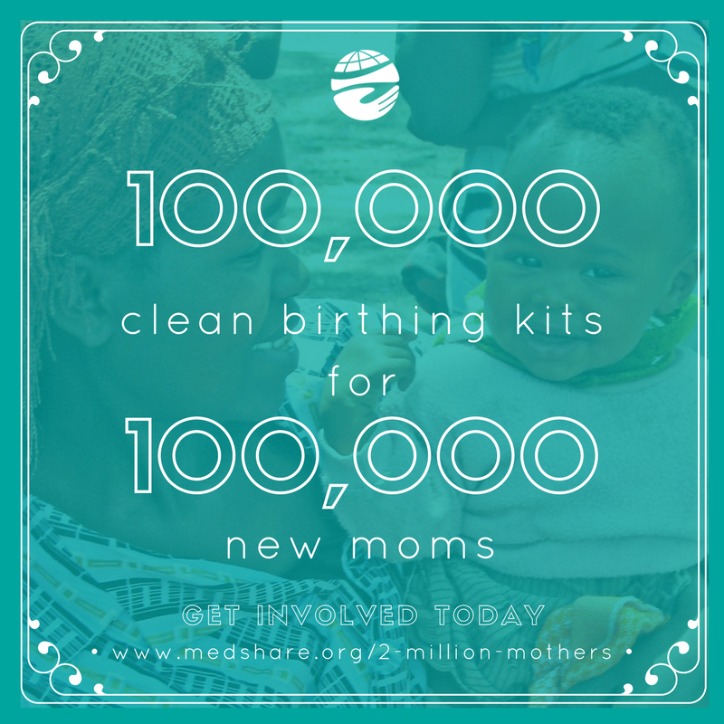 medshare's tweet photo. We're sending 100,000 #CleanBirthingKits to moms and babies in need. #GetInvolved at https://t.co/hyJfqVKguB #GoodNewsTuesday https://t.co/dJkkAbYw9K