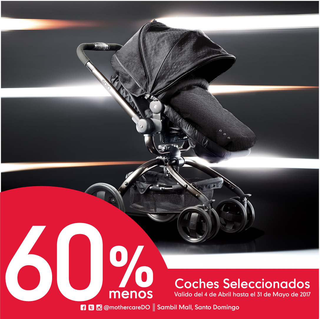 MothercareDO's tweet photo. ¡Ven y aprovecha nuestros coches con el 60% de descuento! #SALEmothercare https://t.co/5w8f7s93ge