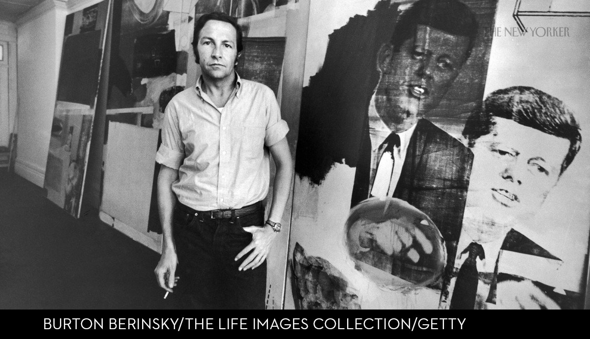 NewYorker's tweet photo. Robert Rauschenberg's tiny masterpiece: https://t.co/mjOIFqT50v https://t.co/kQTNIcaHNW