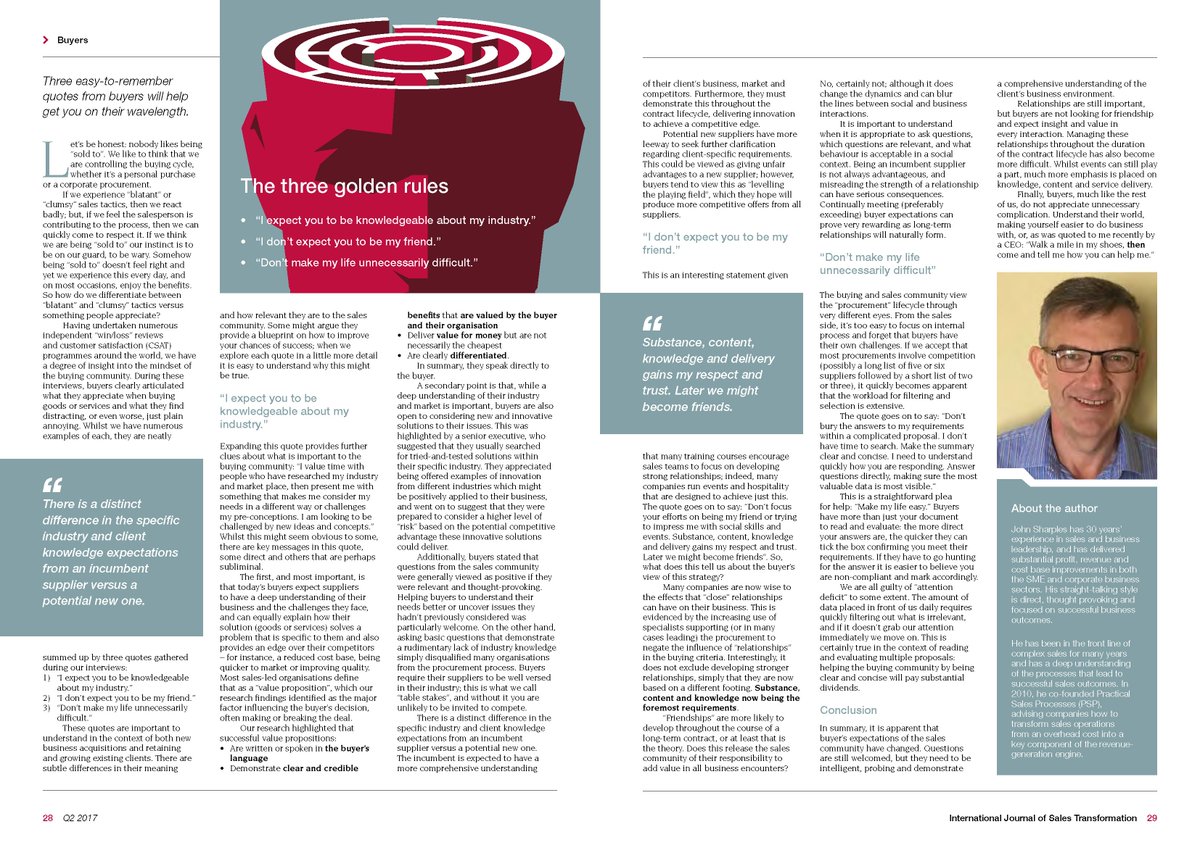 <a href="/Practical_Sales/">PSP Ltd</a> <a href="/PhilS_consalia/">Phil Squire</a> Thanks for the RT <a href="/Practical_Sales/">PSP Ltd</a> – great article! journalofsalestransformation.com