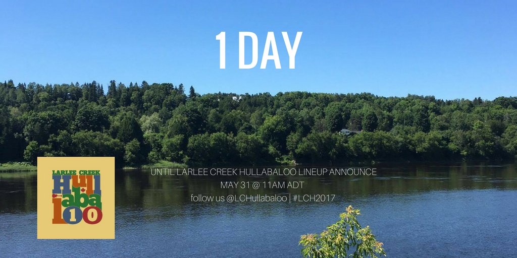 LCHullabaloo's tweet photo. Big day tomorrow....line up announce and tickets on sale! #LCH2017 #LCH10 #cantwaittohullabaloo https://t.co/zLbHFTePXs