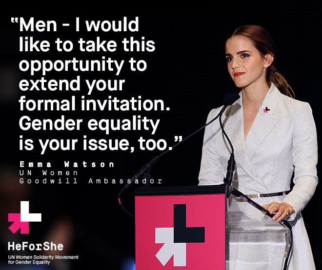 UN_Women's tweet image. Men: Are you with us? 
#HeForShe