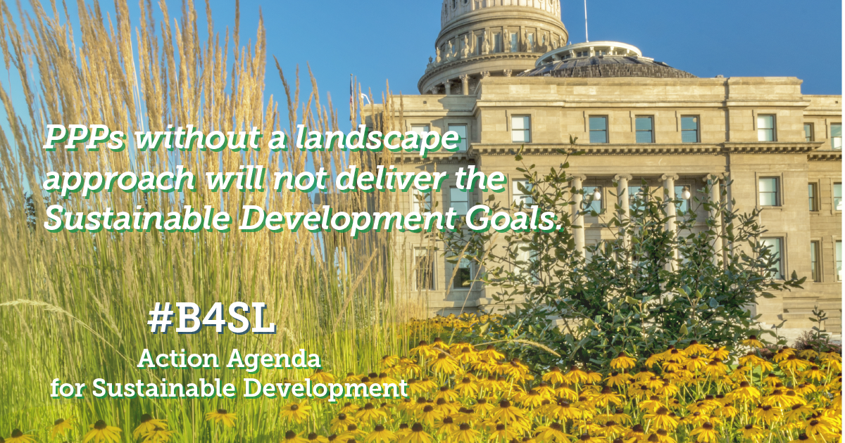 IUCNNL's tweet photo. #PPPs have been the solution for years, but without a landscape
approach, they won’t deliver the #SDGs: https://t.co/j8ZoMPOl5x
#B4SL https://t.co/Vh5tgsfGCd
