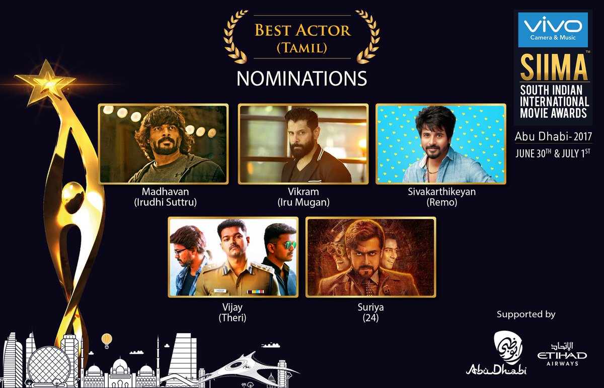SuriyaFansClub's tweet photo. • Friends..Vote For @Suriya_offl ♥For 'BEST ACTOR ' Category In SIIMA Awards  👉  https://t.co/YQo54ybGOS  👈 @rajsekarpandian @2D_ENTPVTLTD https://t.co/phkjPUppdW