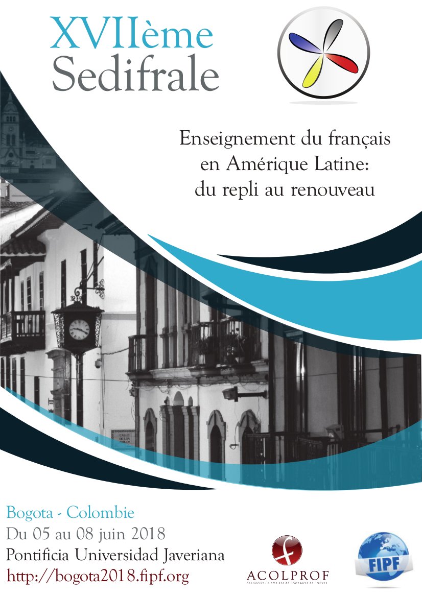 FipfOrg's tweet photo. Lancement officiel de la campagne d'inscription du Congrès SEDIFRALE de Colombie, un an avant l'événement @acolprof https://t.co/jR5zWtnVzd https://t.co/Dj5pJtYEdl