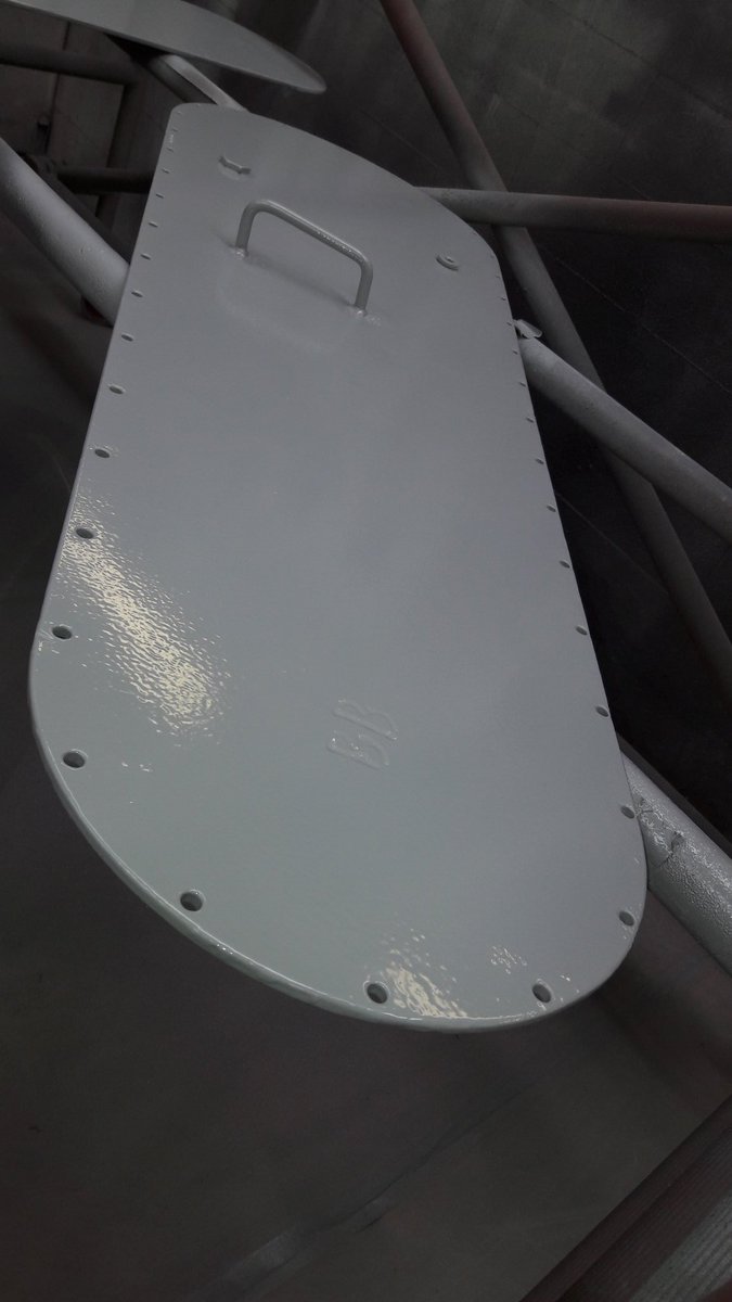 Partij onderdelen gestraald en gespoten