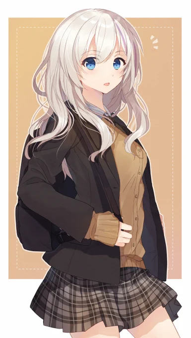 白髪JKちゃん 