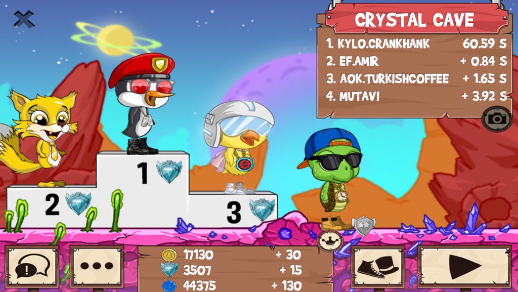 psr4ever's tweet photo. I just beat a golden fox! #funrun2 #Amir #turkishcoffee #Mutavi https://t.co/FawEB8Y98x