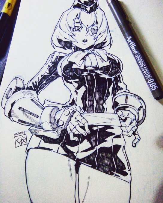 April (Street Fighter) commissioned by bosida 