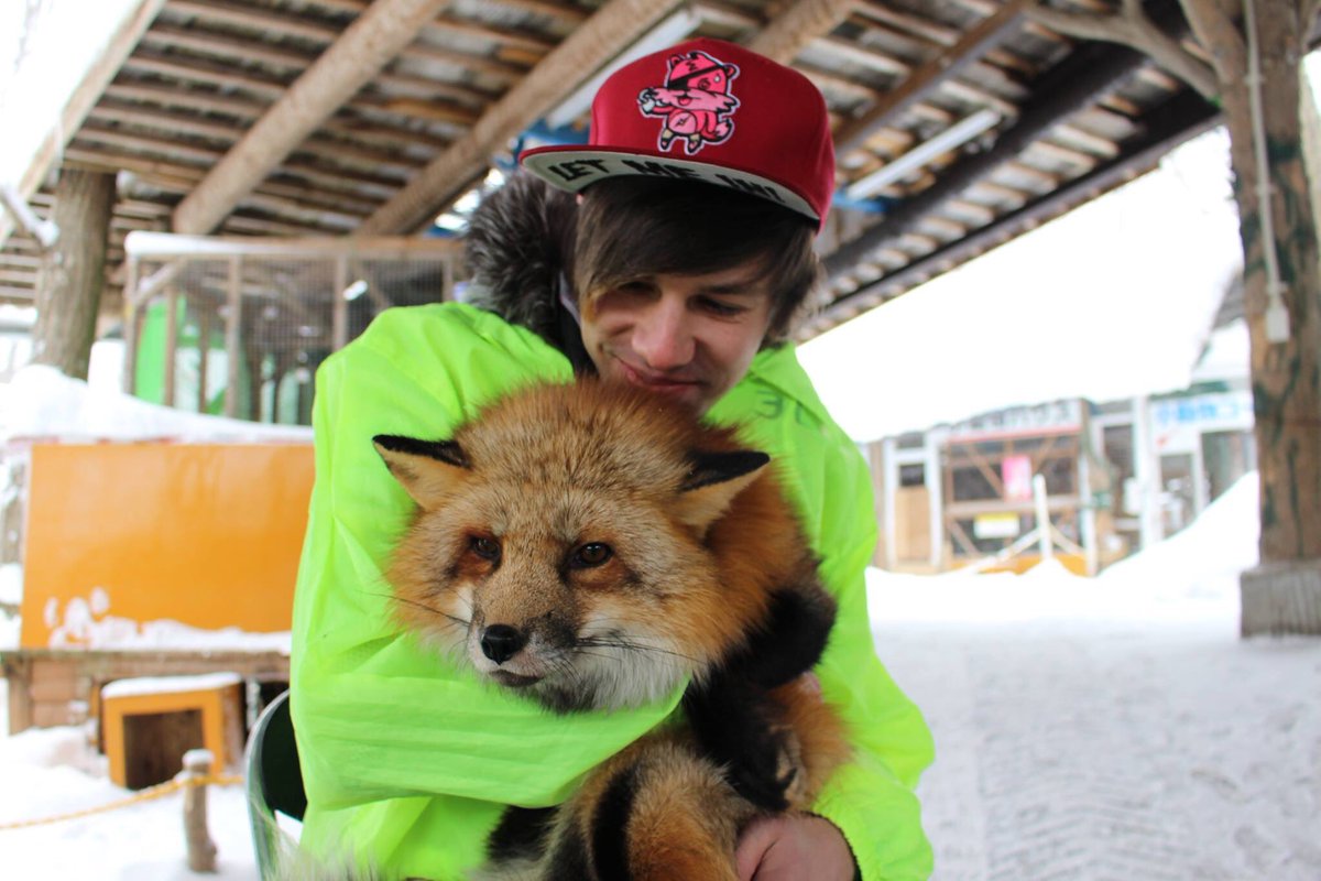 foXykin's tweet photo. Finally got these off the camera.. @iMartamo and I got to hold foxes in the Fox Village 🦊❤️‼️ https://t.co/1AzRYNlHwk