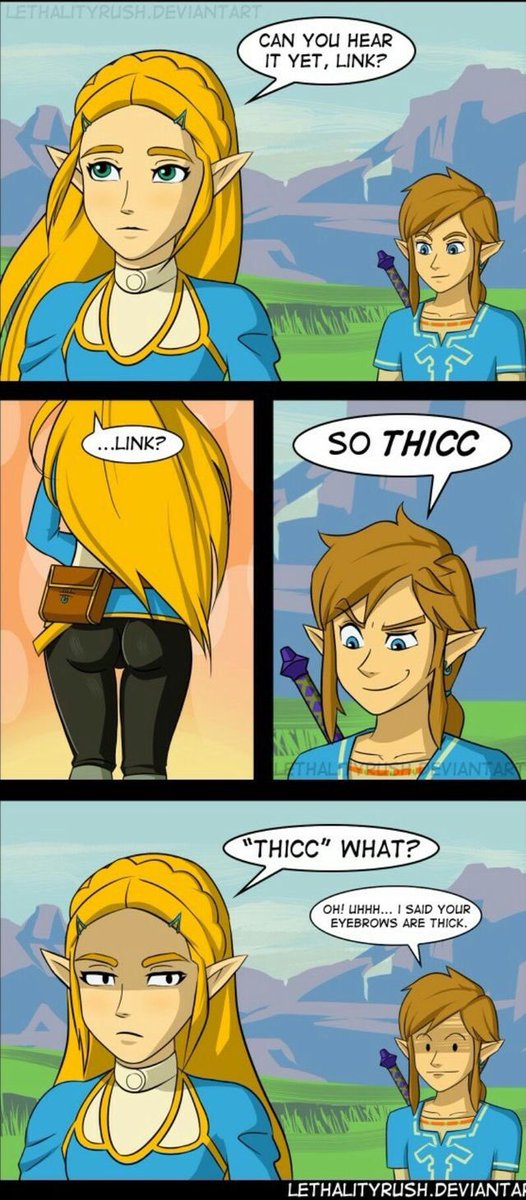 Hyrule___Link's tweet image. THICC