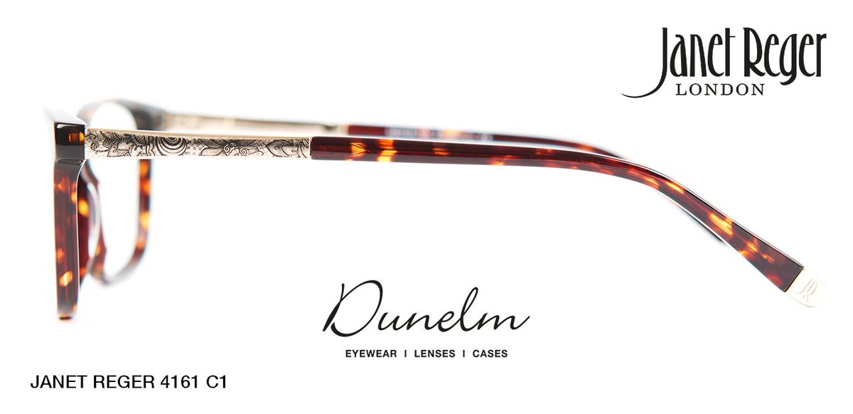 dunelmoptical's tweet photo. Compelling ornate detail. Striking mottle colouration #EyeBling @JanetReger MOD 4161 #eyewear #fashion #forher https://t.co/887UGzX4iM https://t.co/gfAR2sSZj0