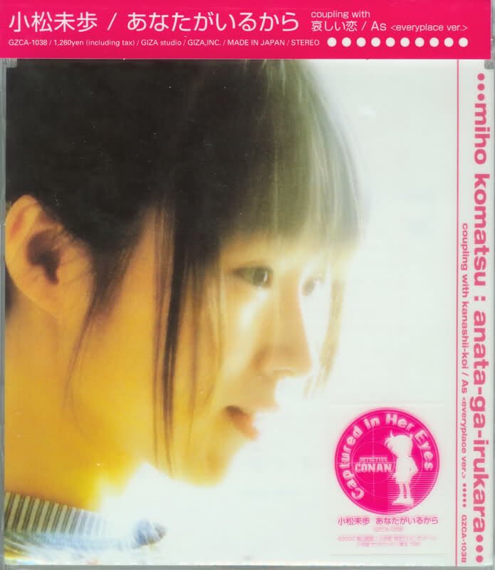 小松未歩さんデビュー(1997年5月28日)20周年おめでとうございます