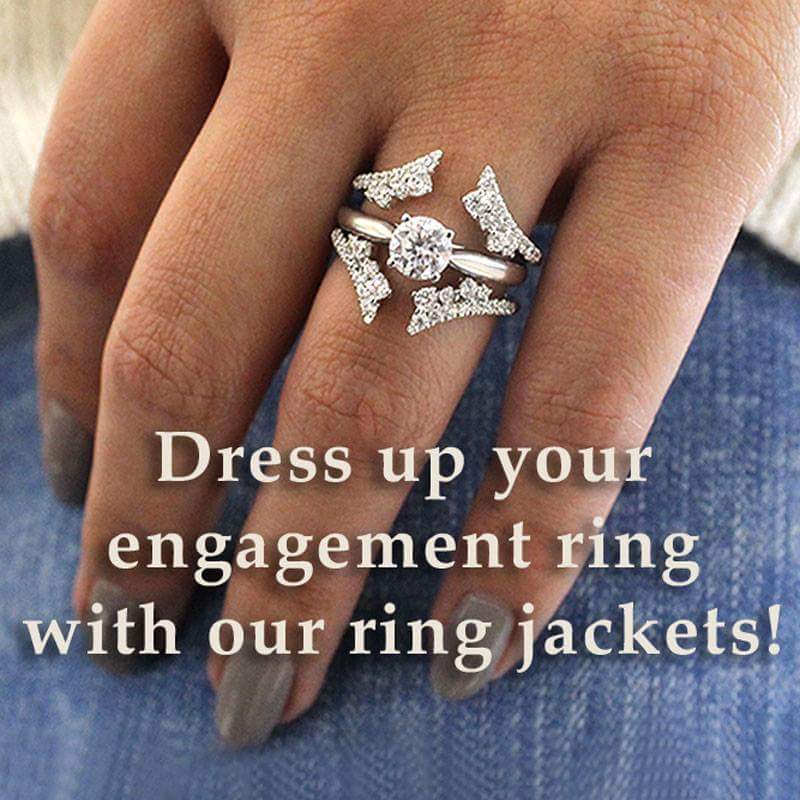 Dress it up a little bit. Come see us in Historic Downtown Vincennes. #wedding #rings #jackets