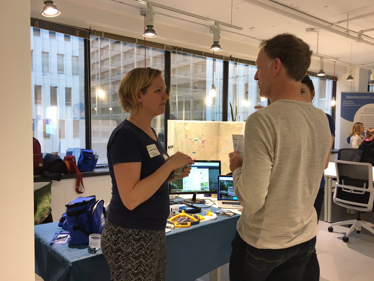 We get to share space with <a href="/water_rangers/">Water Rangers</a>! Citizen science at its finest. #dogoodbetter #cdnsci