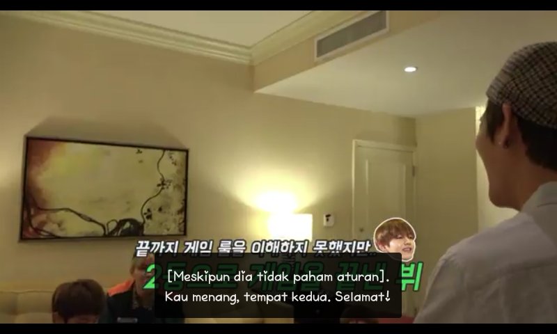 styndp7's tweet photo. ahaha si V bahkan gak paham tapi bisa menang... wahh daebak V 😄😄😄 #Runbts #run20 #bts #방탄소년단 https://t.co/FUayQjKctK