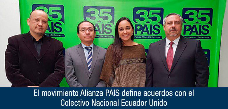 35MOVER's tweet photo. El movimiento Alianza @35PAIS define acuerdos con el
Colectivo Nacional Ecuador Unido ➡https://t.co/ylF034LMyY⬅ https://t.co/Duoin5hoHM