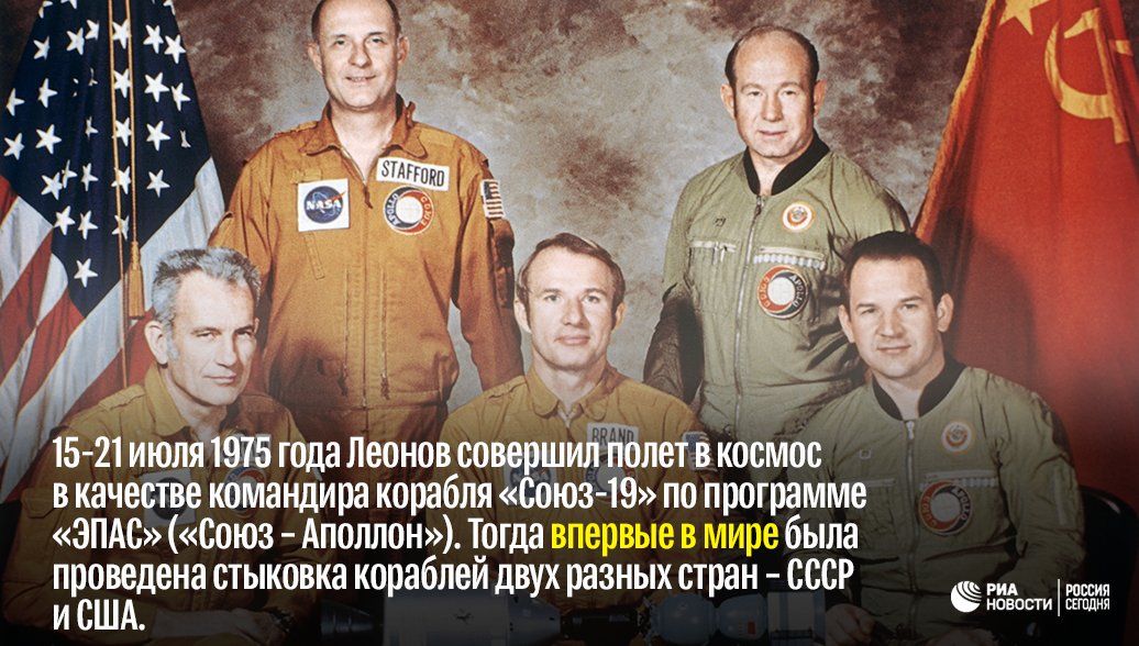rianru's tweet photo. 30 мая 1934 года родился советский космонавт Алексей Леонов – первый человек, вышедший в открытый космос
https://t.co/LpkuSHRl6u https://t.co/R4H83P6cCJ