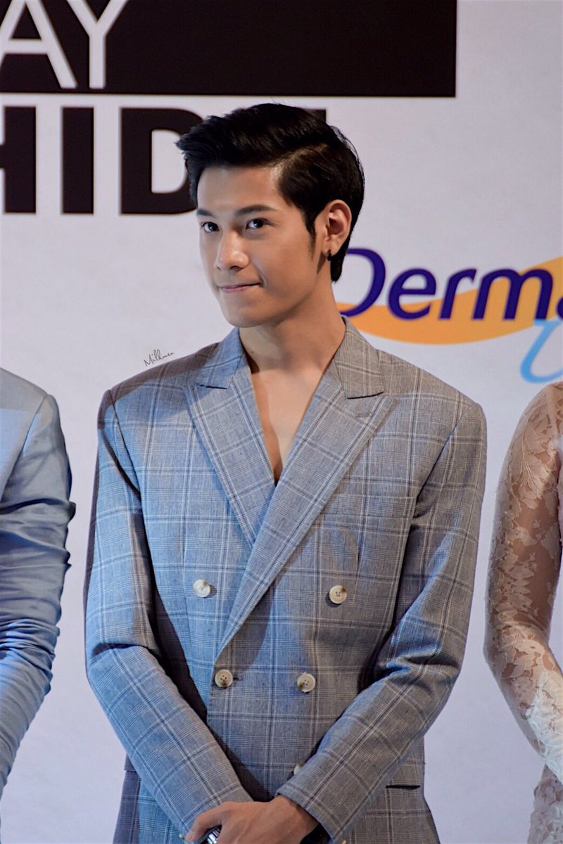 MilkmenFL's tweet photo. เจ้าป่าหล่อบาดใจMilkmen ☺️  #งานImageNeverSayHidebyDermatix @stjinx_maya #SingtoPrachaya @SingtoFanclub https://t.co/8D0xPBweEy