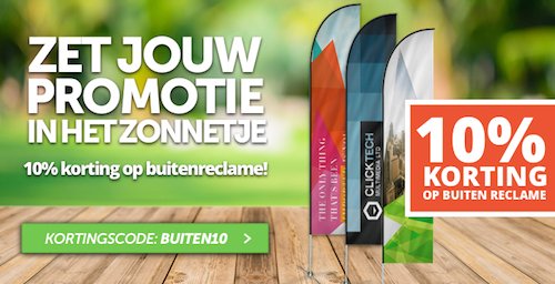 Bewolkt of niet, wij hebben de zomer in ons bol! Daarom geven we 10% korting* op al onze buitenreclame! (tot 13/06)

bit.ly/2sa6nEe