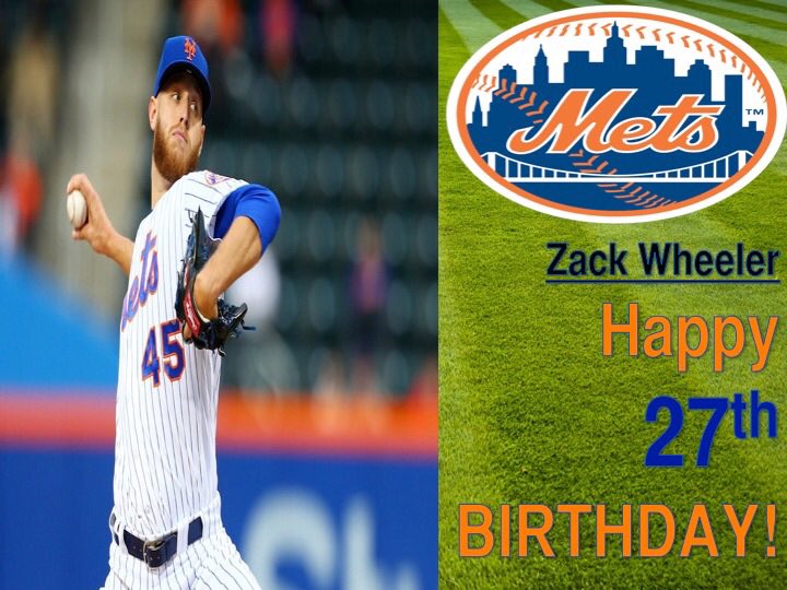 Happy Birthday, Zack Wheeler! |  