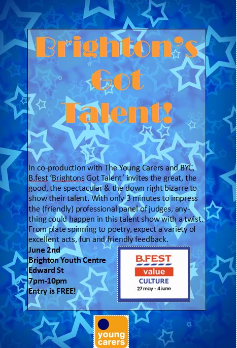 Brighton Young Carers Project tweet media