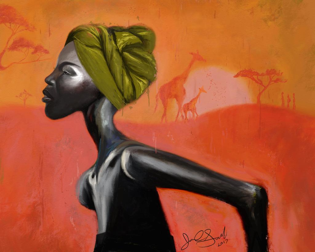 jamalsutter's tweet image. 99% done using #artrage 1% #corelpainter for the paint splatter. Prints available. #digitalart #blackart @artrage @surface @SurfaceProArt