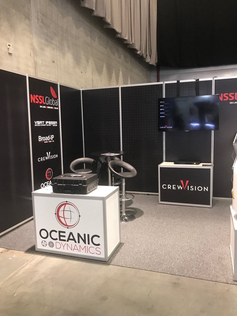NSSLGlobal's tweet photo. Come check out #OceanicDynamics and #CrewVision at our stand at @NorShipping now! Our team is happy to answer any questions... https://t.co/a1iKjro1sc