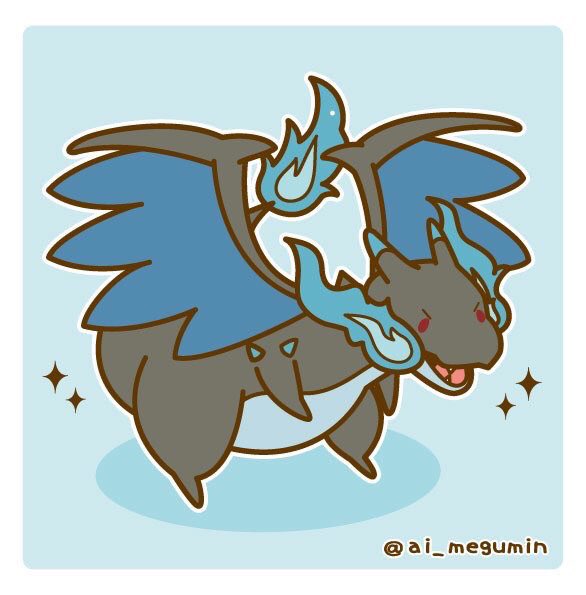 ai_megumin's tweet photo. ポケモン編♪

*:.｡.(*´艸`*).｡.:*

#繋がらなくていいけど暑いから青い絵でも見てひんやりしていってくれ https://t.co/iVEly6Cj0g