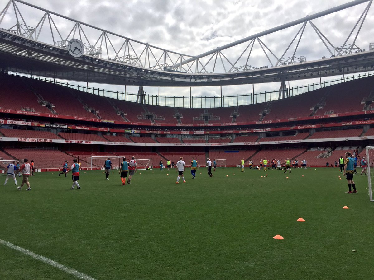 AFCCommunity's tweet photo. Participants from our @eurofitFP7 men's health project and also our walking football sessions are playing on the pitch this afternoon! 💪⚽️ https://t.co/3tdd1lUi3z
