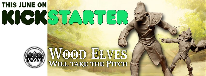 Iron_Golems's tweet photo. Incoming project for a new FF team. Sculpted by Lucas Pina in 32mm scale, our wood elves will be launched as a Kickstarter next month! https://t.co/u1TQrhPfUF