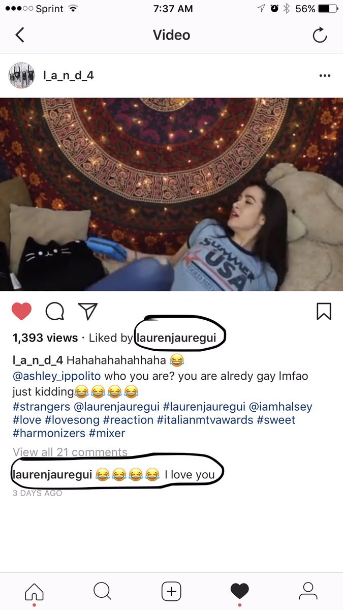 Internet Mom Is Upsad On Twitter Okay Jauregui I See You No But I M Freaking Because Laurenjauregui Saw Me Said She Loves Me And I Made Her Laugh That S All I Ever