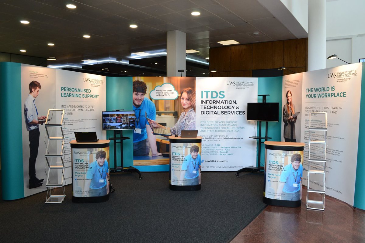Uws On Twitter The Uwsitds Team Have Been Out In The Hub In